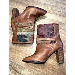 Anthropologie Womens Western Boots Howsty Lybia Size 40 (see pics)